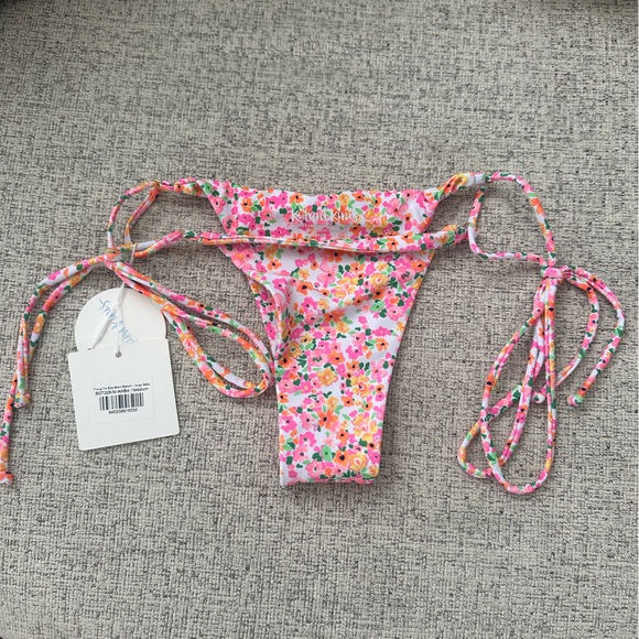 Kulani Kinis Swim Kulani Kini Thong Tie Side Bikini Bottom Angel Baby Size Small Nwt Poshmark